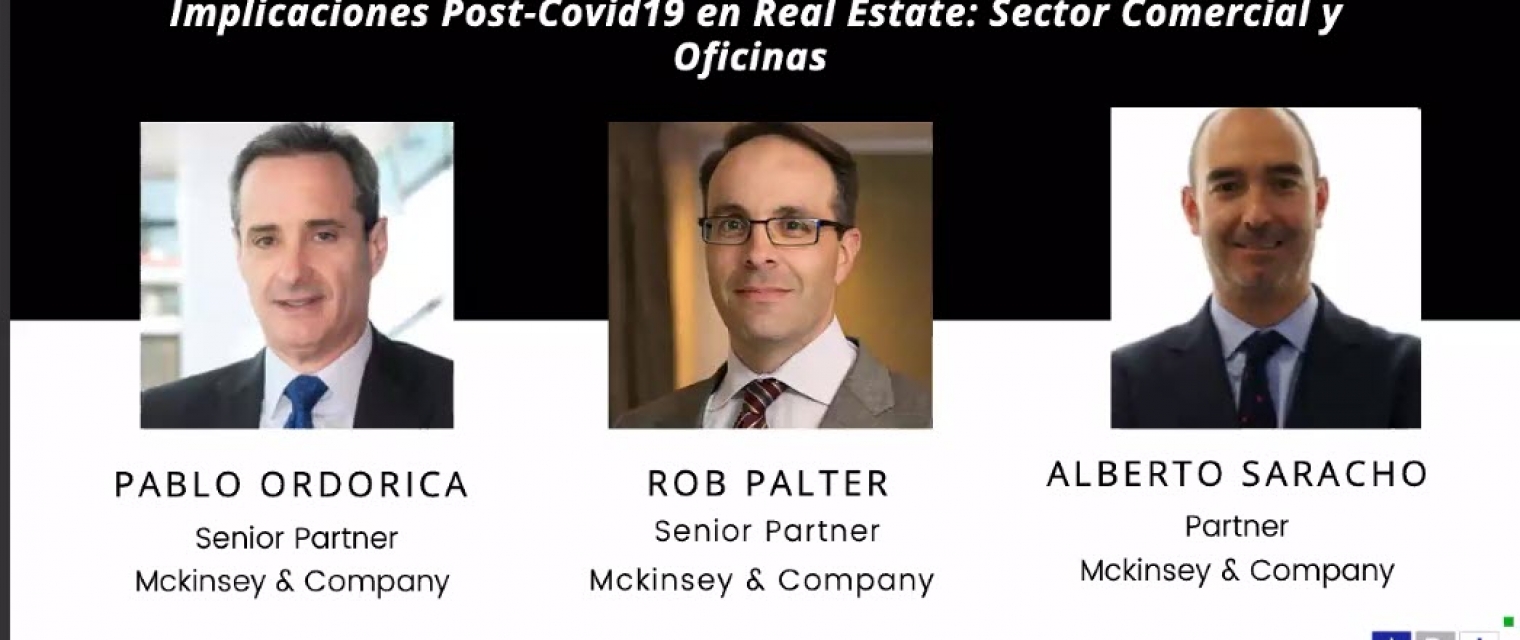 LA ADI y McKinsey analizan implicaciones del Covid-19  en el sector inmobiliario